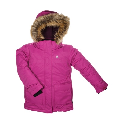 Kamik Winter Jacket Parka Katy (wind and waterproof, reflective) fuchsia pink Children